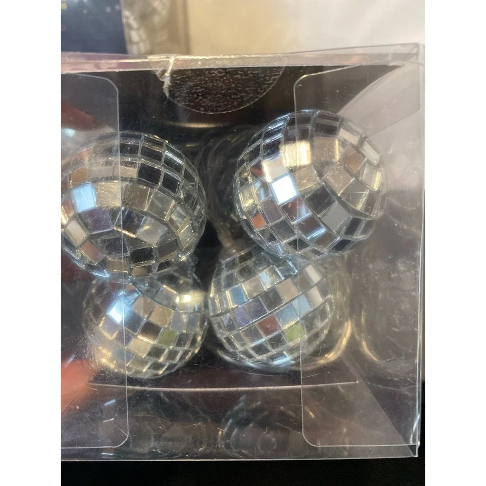 6ft Disco Ball String Lights‎ with RGB LEDS